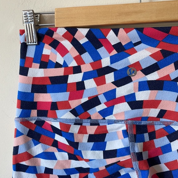 lululemon athletica Pants - Lululemon Geometric Patterned Multicolor Leggings